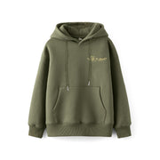 Olive Pull Over Girl Hoodie