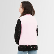 Cover-up pink jacket